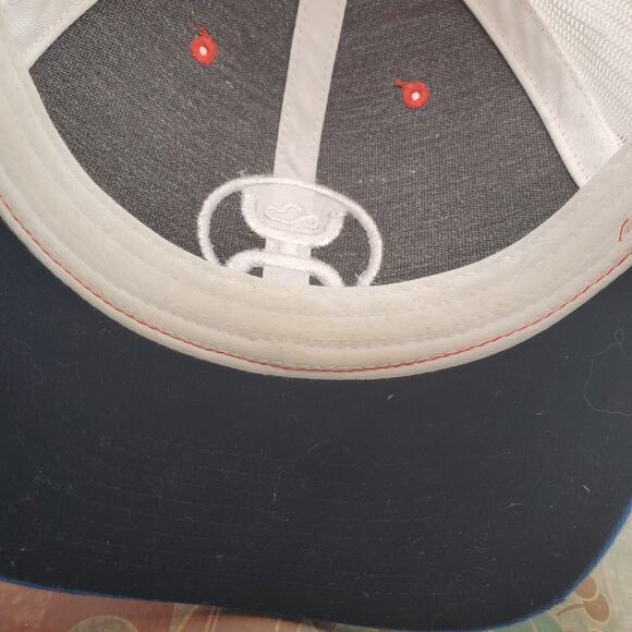 Hooey Cody OHL Snapback Trucker Hat Blue Orange White Adjustable Embroidered - Picture 7 of 8